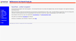 Desktop Screenshot of nautictools.de