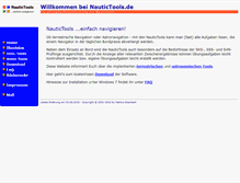 Tablet Screenshot of nautictools.de